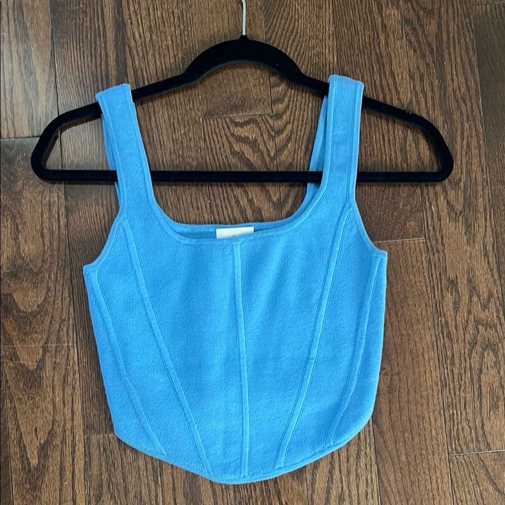 Wilfred Blue Knit Tank